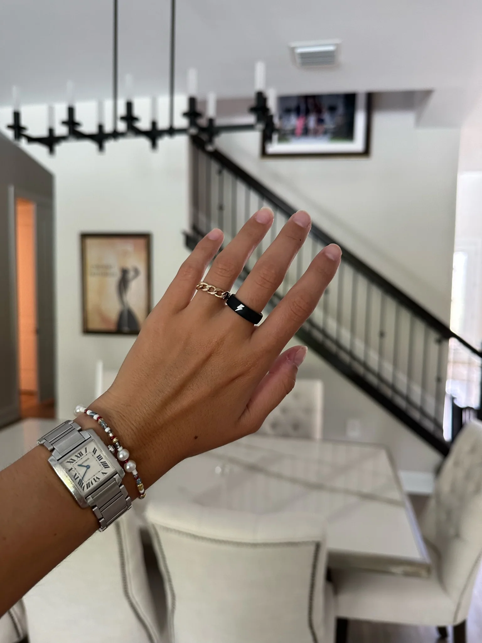 Flip Reversible lightning bolt / cloud ring - Image 13