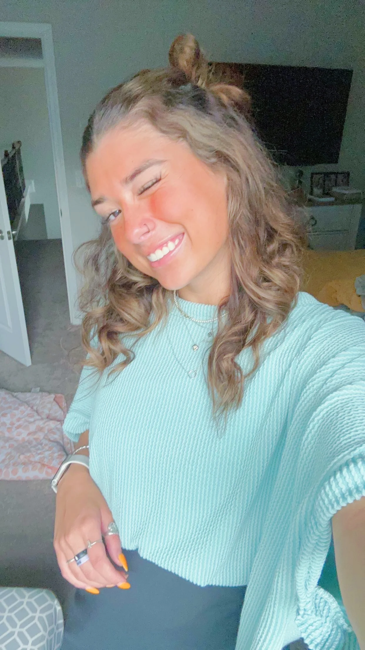 Flip Reversible lightning bolt / cloud ring - Image 15