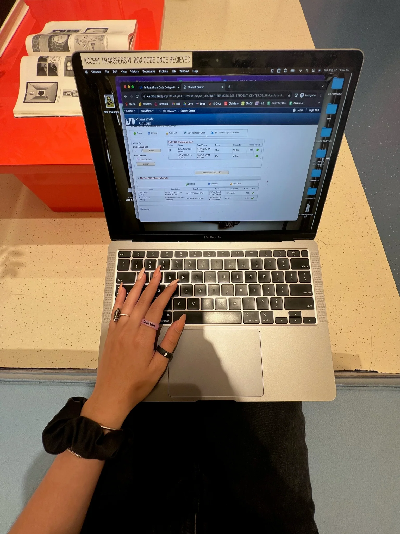 Flip Reversible lightning bolt / cloud ring - Image 29