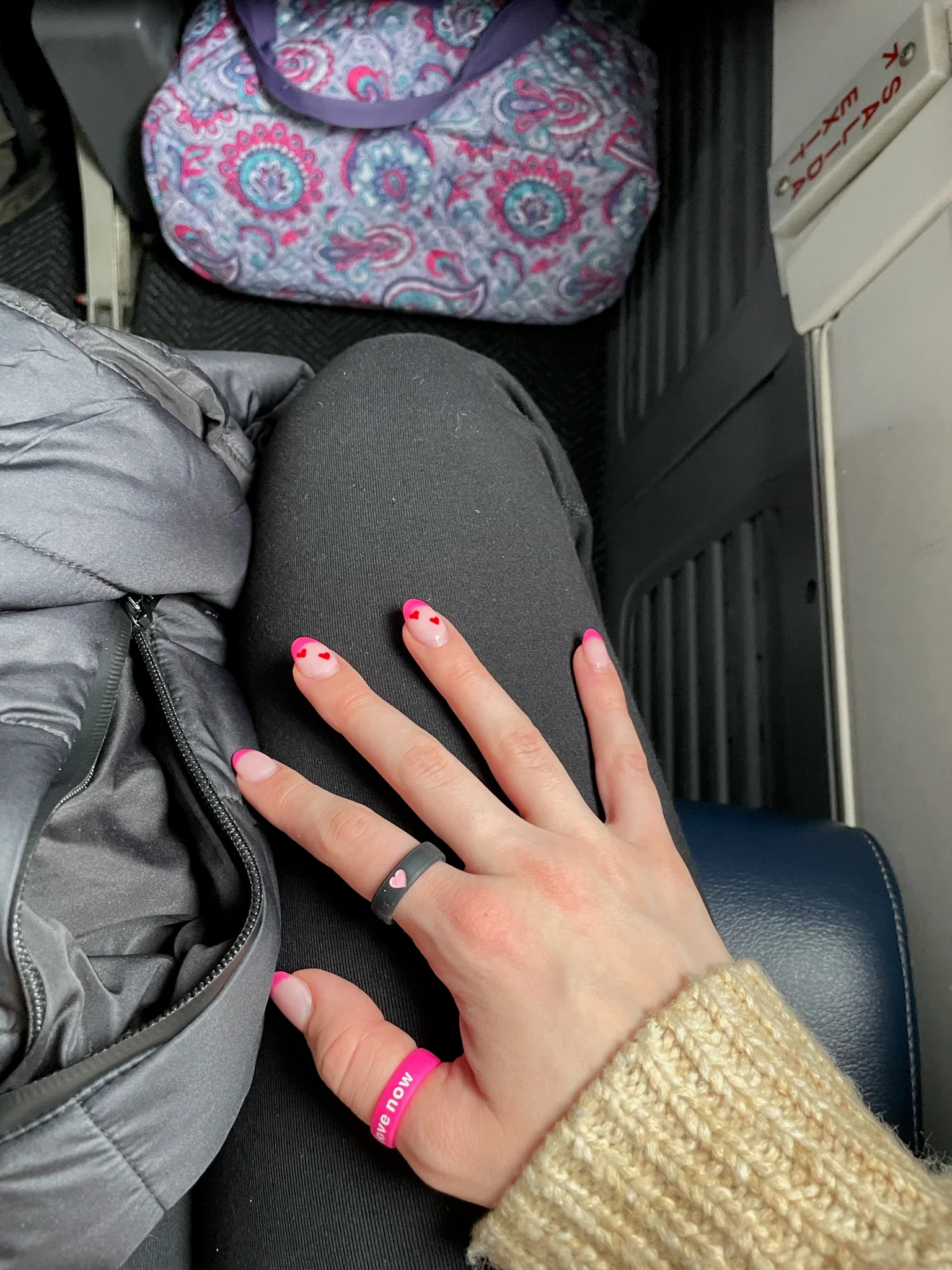 Flip Reversible love now / cry later Ring - Image 14