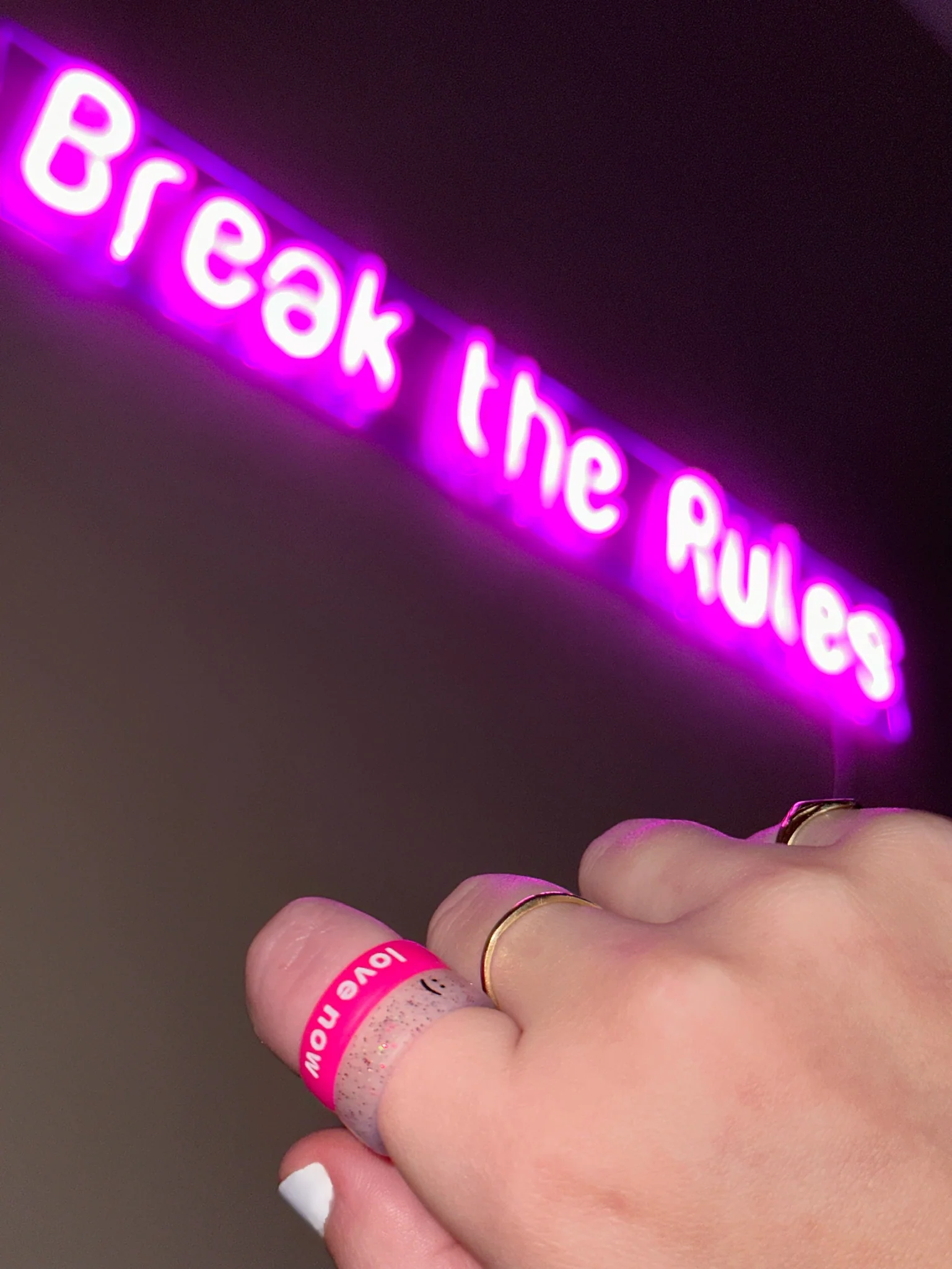 Flip Reversible love now / cry later Ring - Image 4