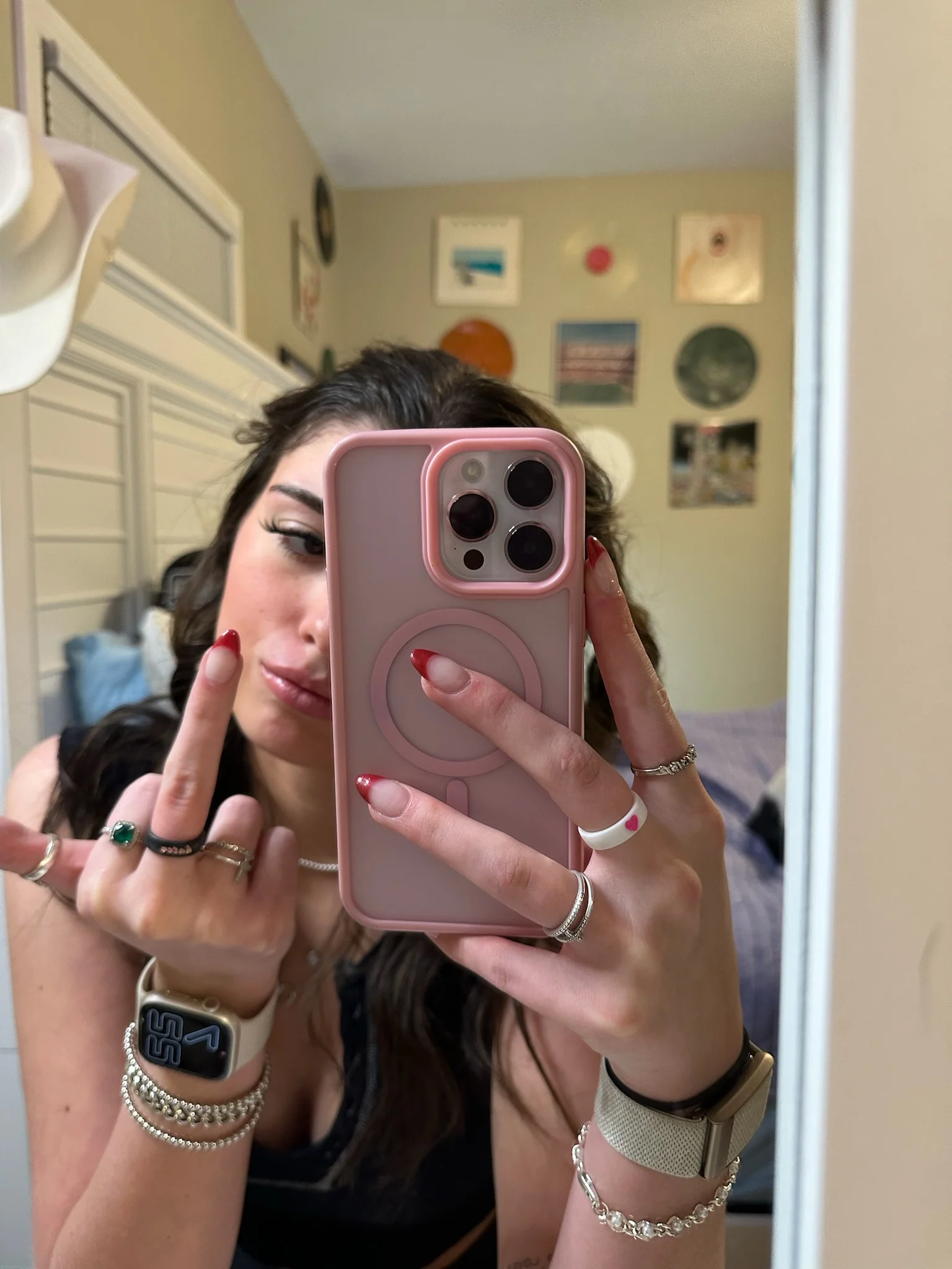 Flip Reversible lover / hater ring - Image 6