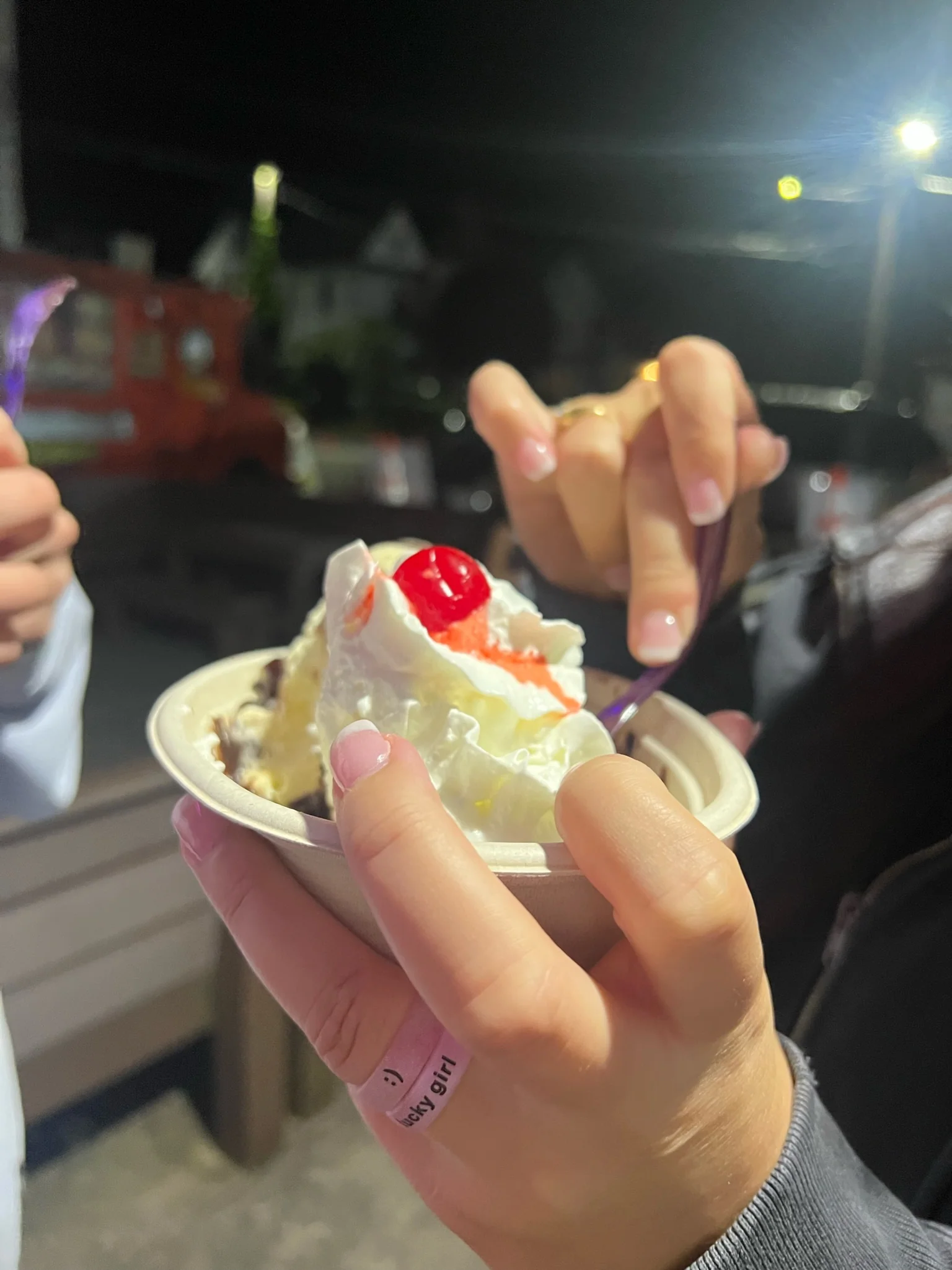 Flip Reversible lucky girl / lucky life ring - Image 11