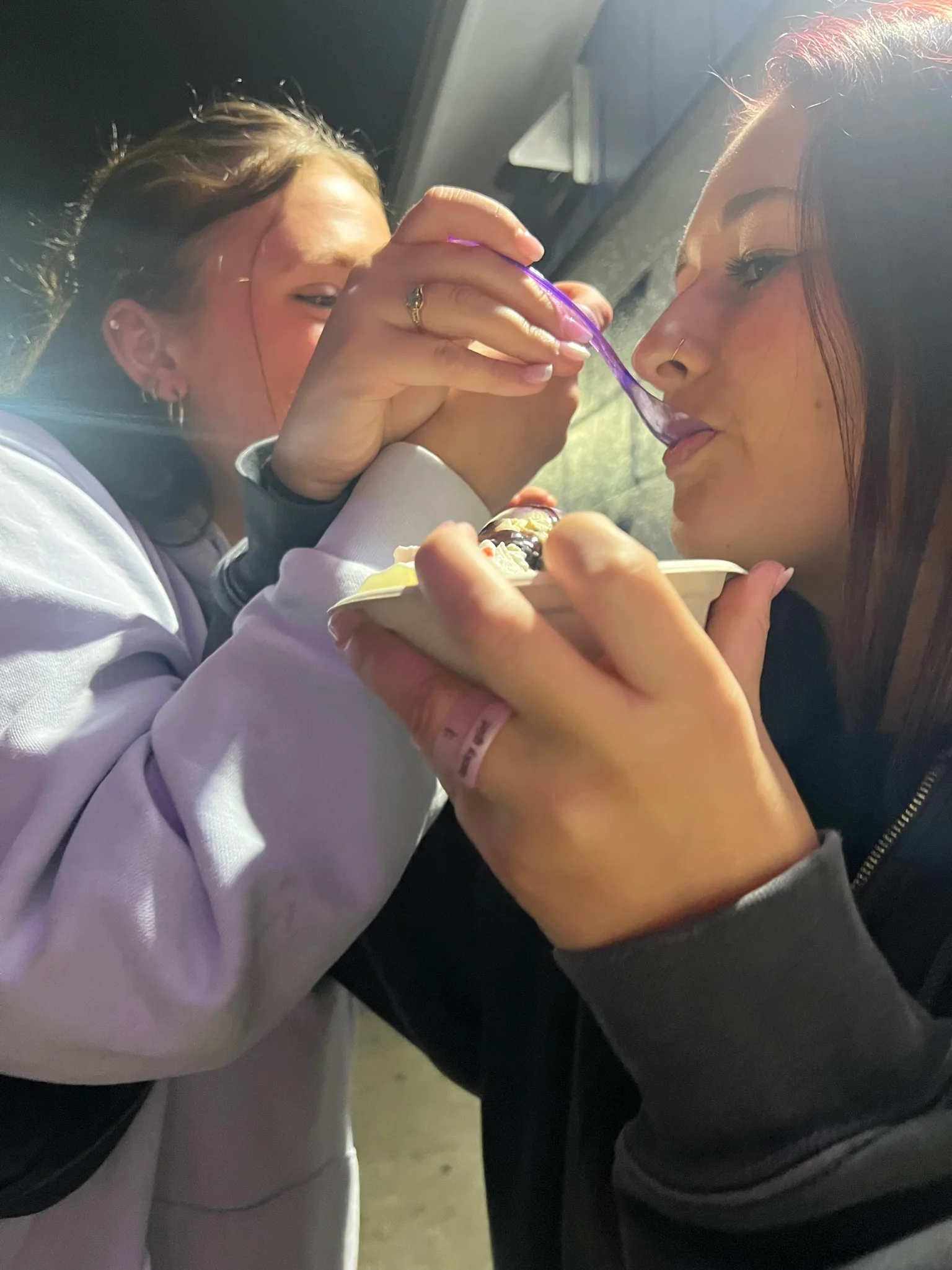 Flip Reversible lucky girl / lucky life ring - Image 12