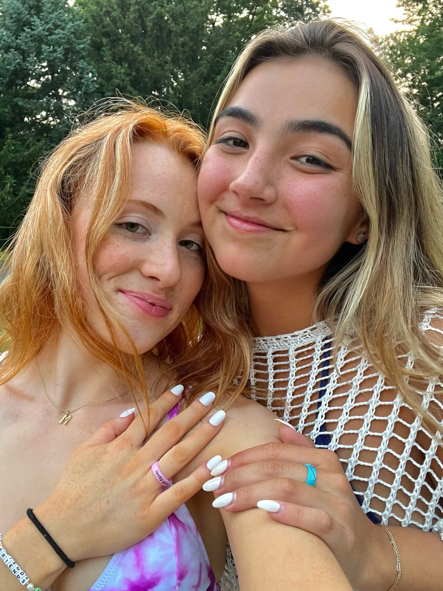 Flip Reversible lucky girl / lucky life ring - Image 21