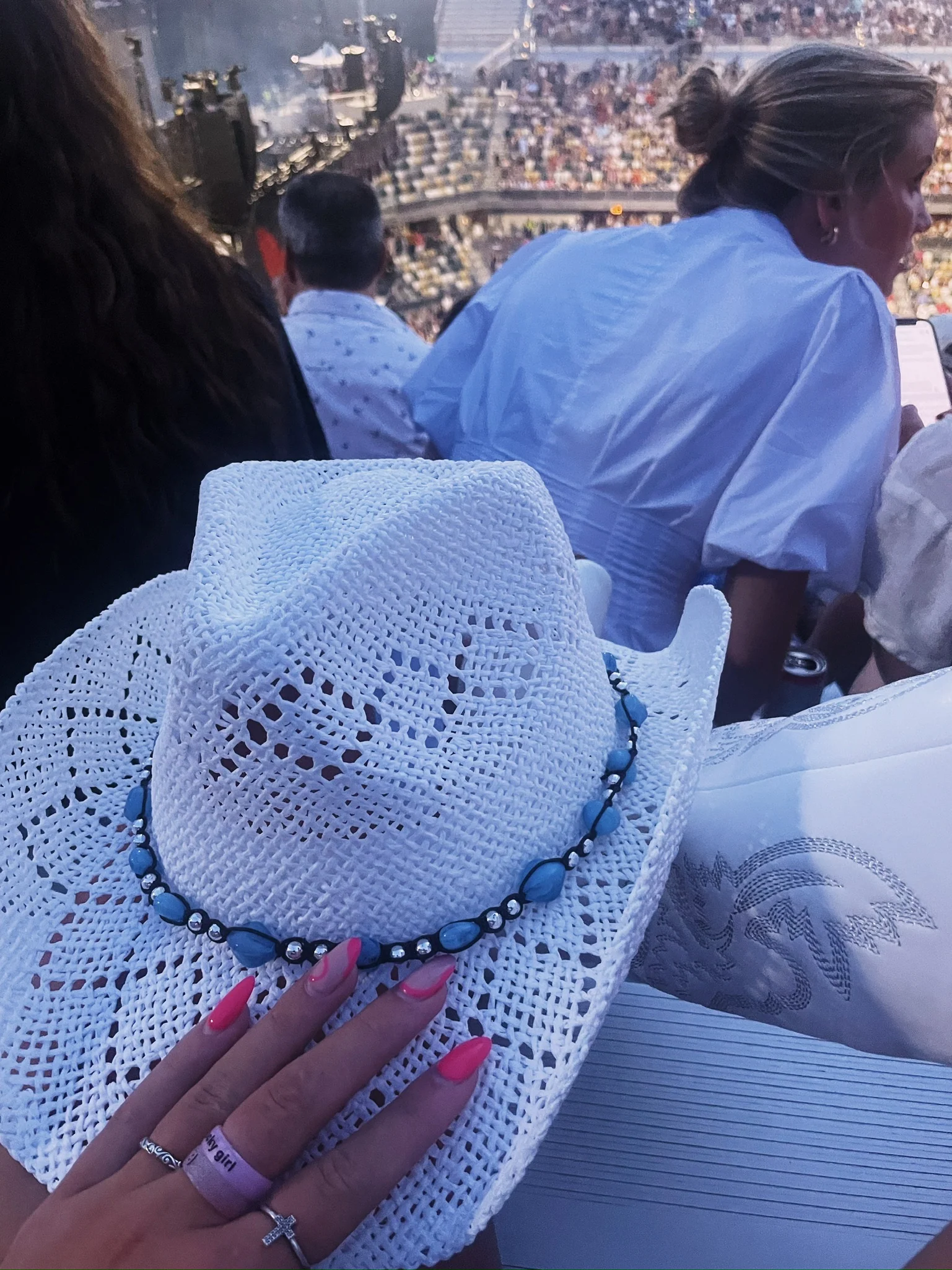 Flip Reversible lucky girl / lucky life ring - Image 24