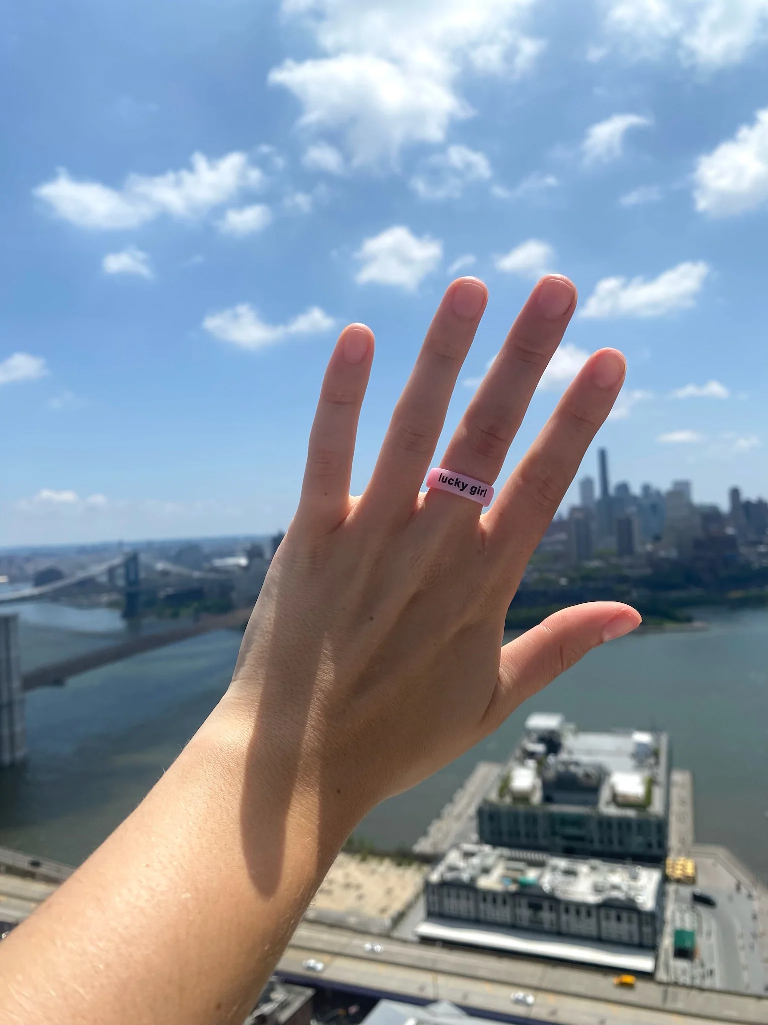 Flip Reversible lucky girl / lucky life ring - Image 37