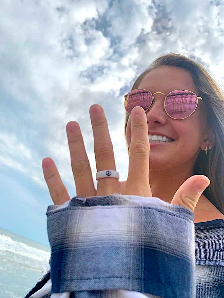 Flip Reversible Peace / Infinity Ring - Image 3