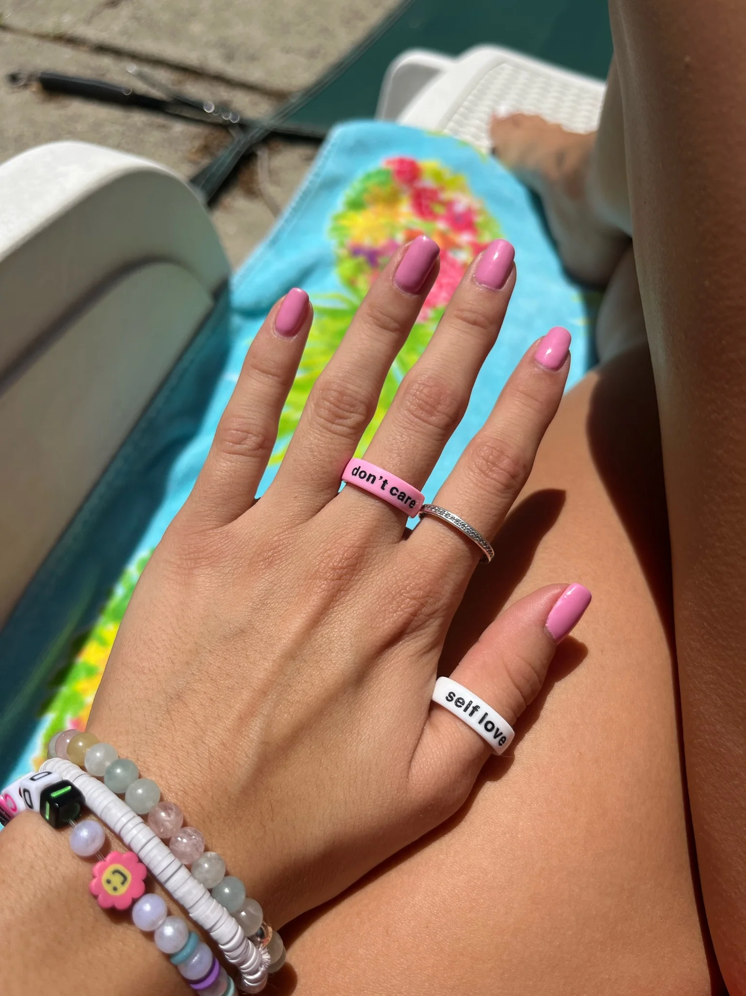 Flip Reversible self love / it girl Ring - Image 16