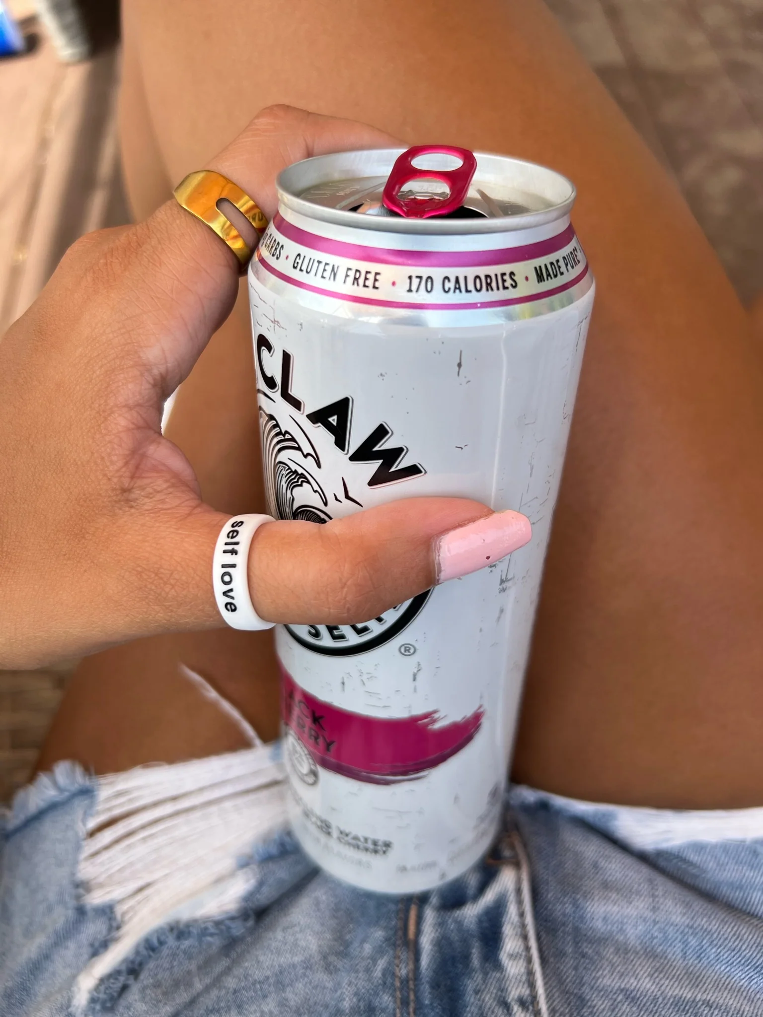 Flip Reversible self love / it girl Ring - Image 23