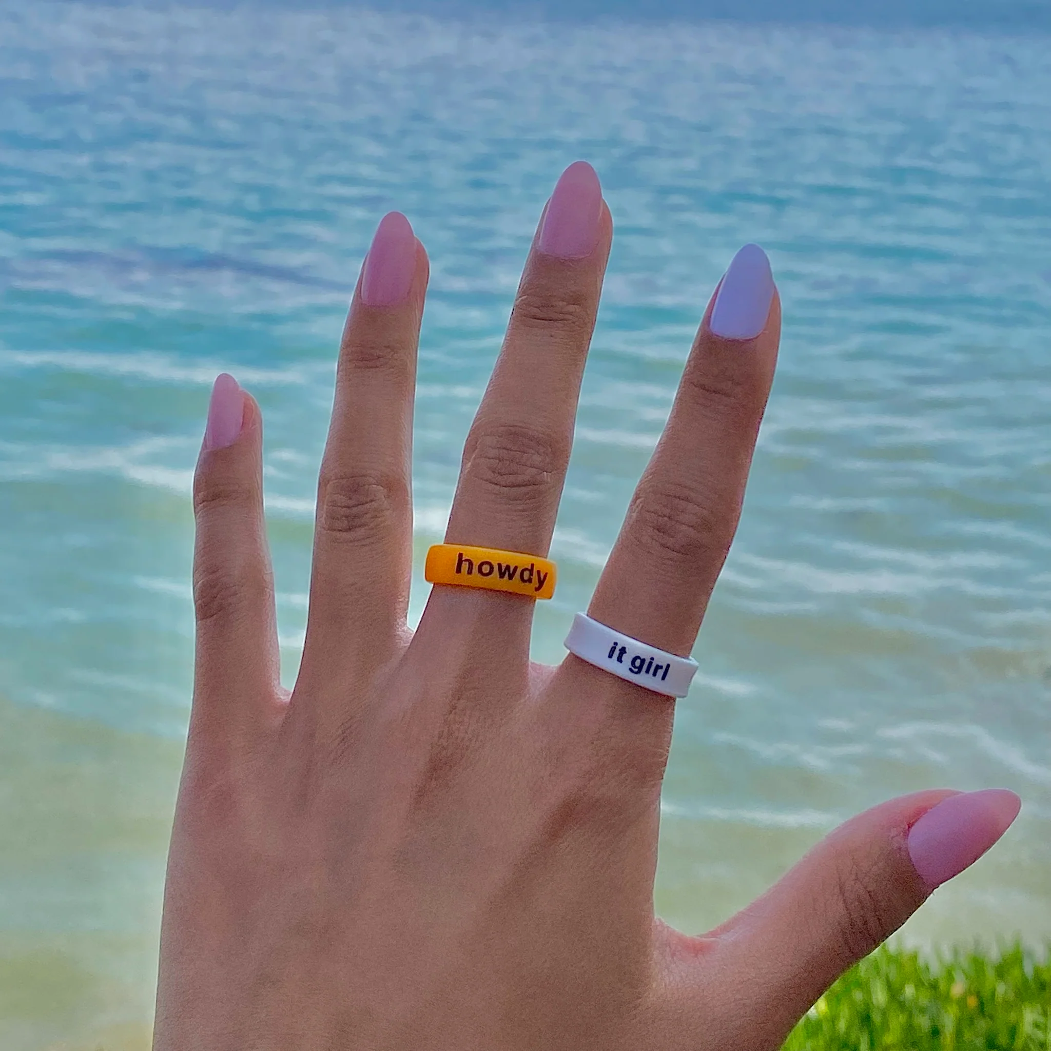 Flip Reversible self love / it girl Ring - Image 24