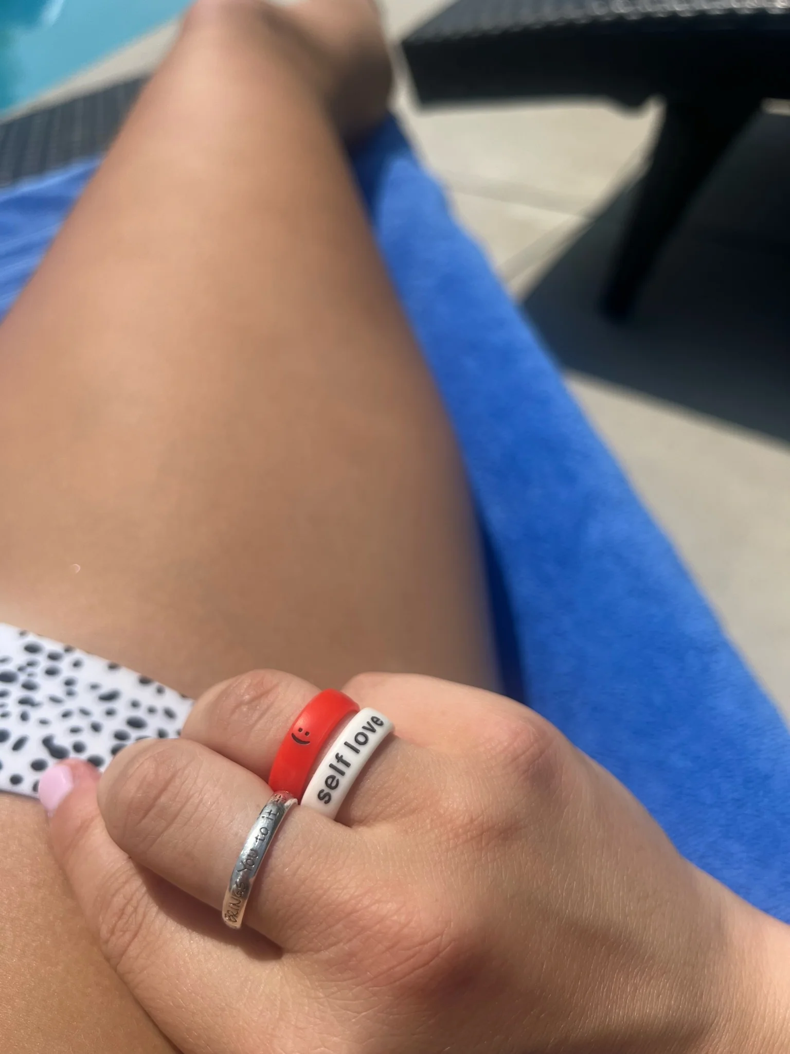 Flip Reversible self love / it girl Ring - Image 26