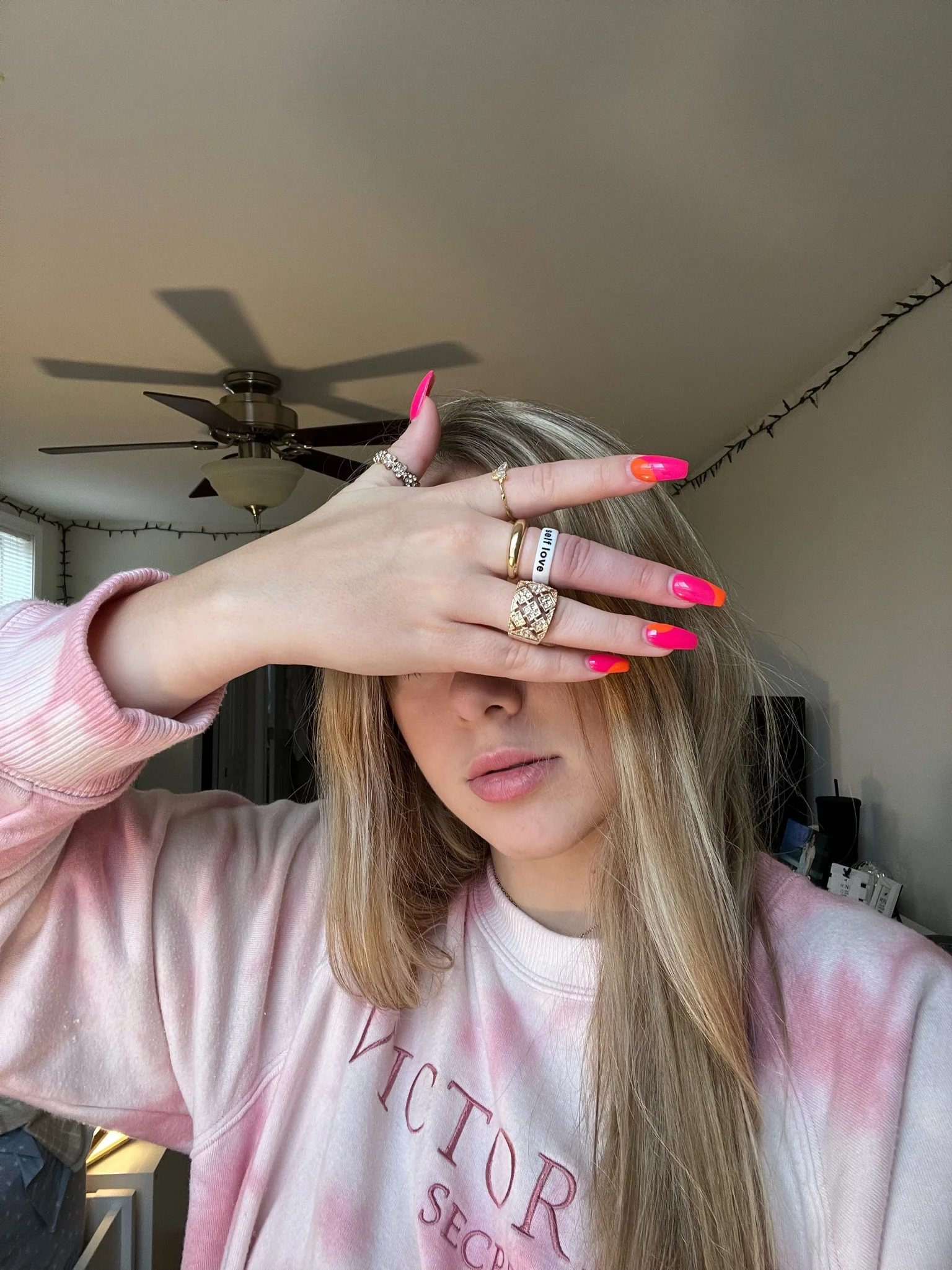 Flip Reversible self love / it girl Ring - Image 8