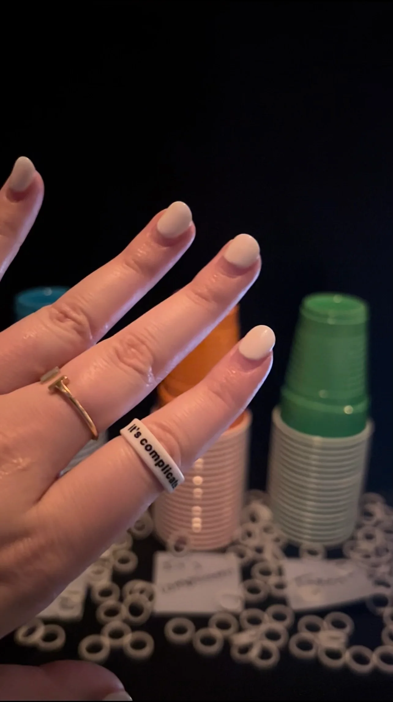 Flip Reversible single / it's complicated Ring - Image 6