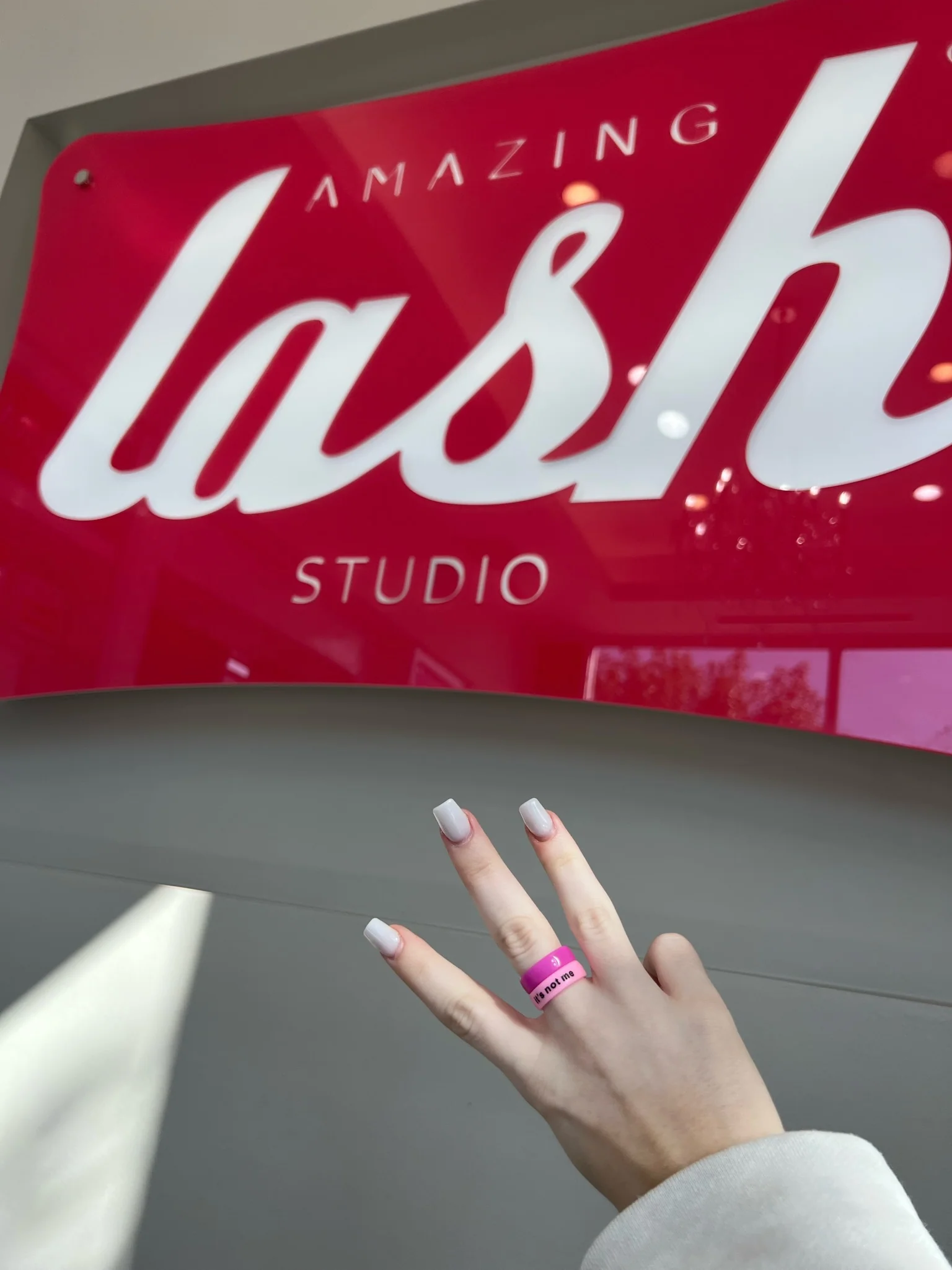 Flip Reversible smile / frown ring magenta - Image 16