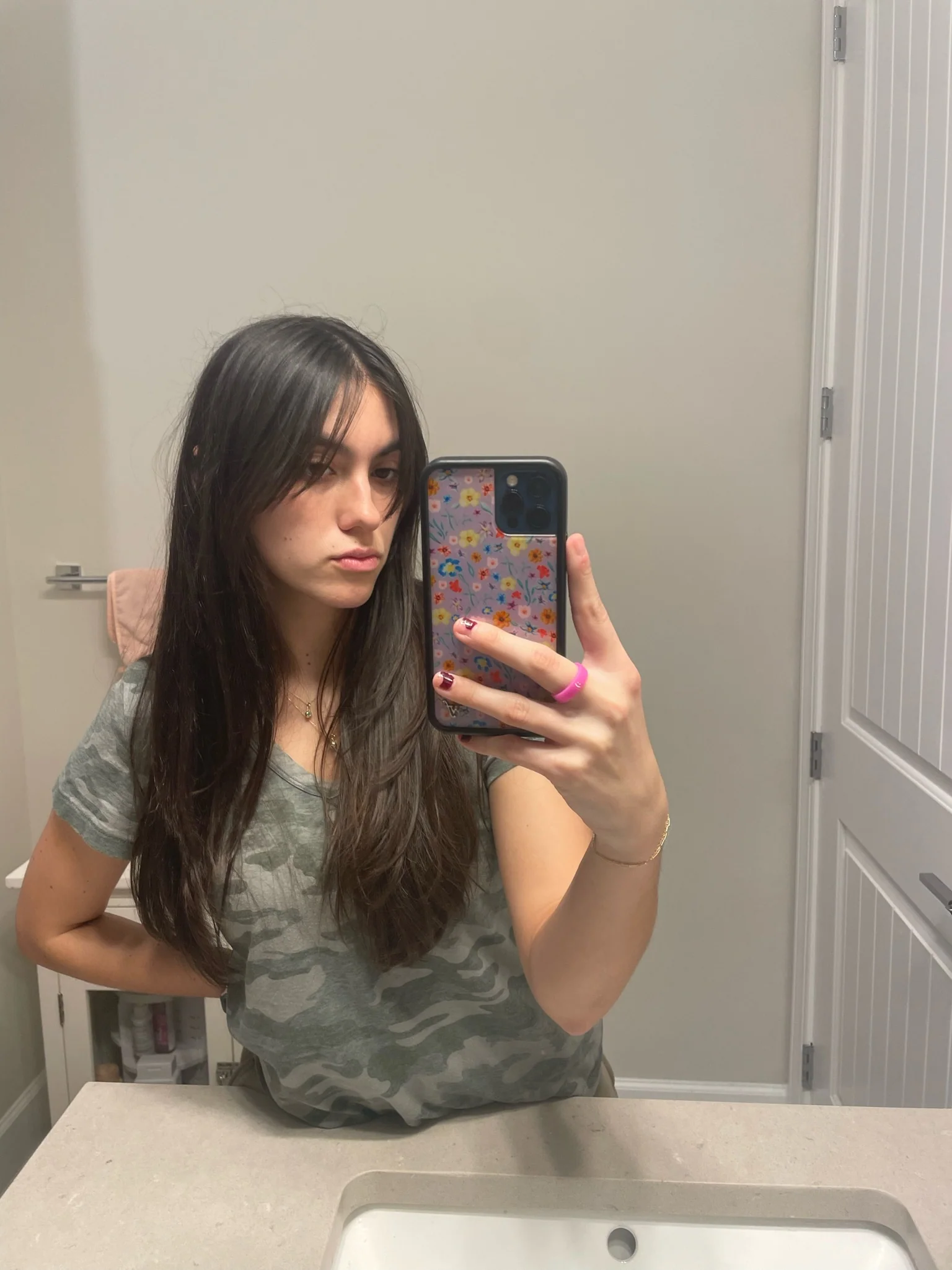 Flip Reversible smile / frown ring magenta - Image 22