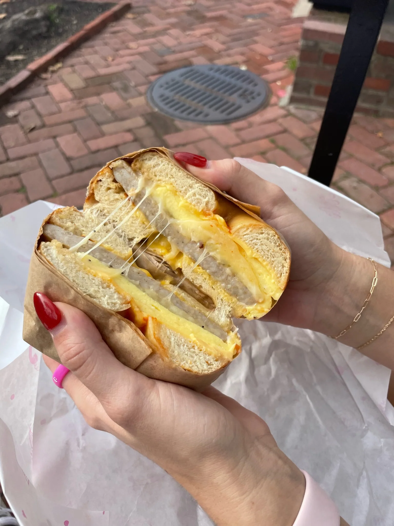 Flip Reversible smile / frown ring magenta - Image 8