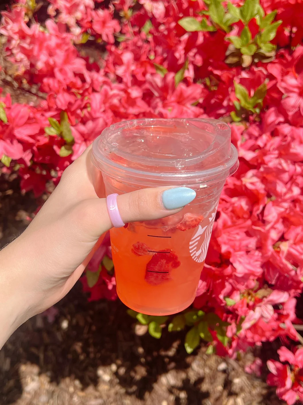 Flip Reversible smile / frown ring purple marble - Image 4