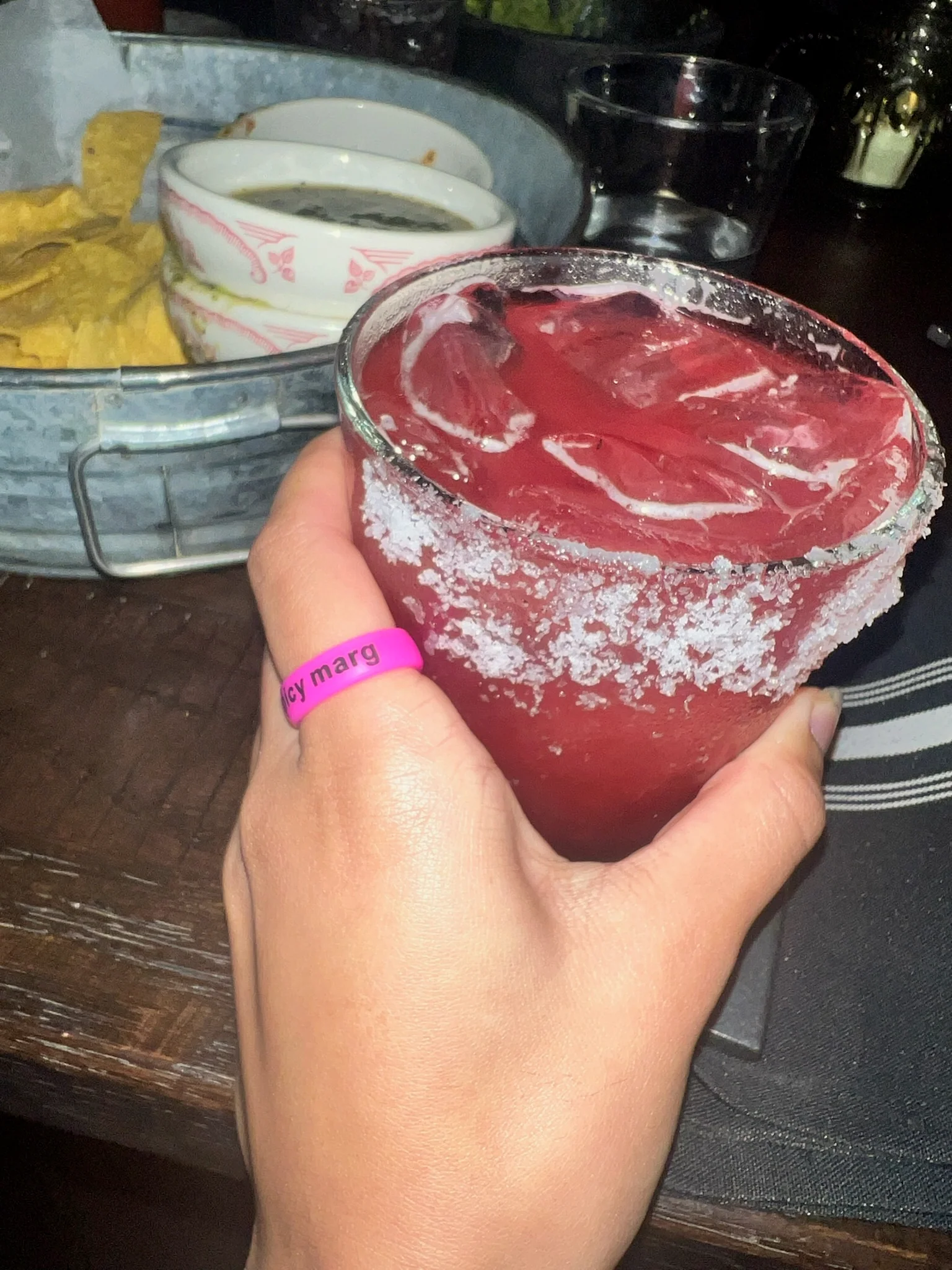 Flip Reversible spicy marg / dirty tini ring - Image 4