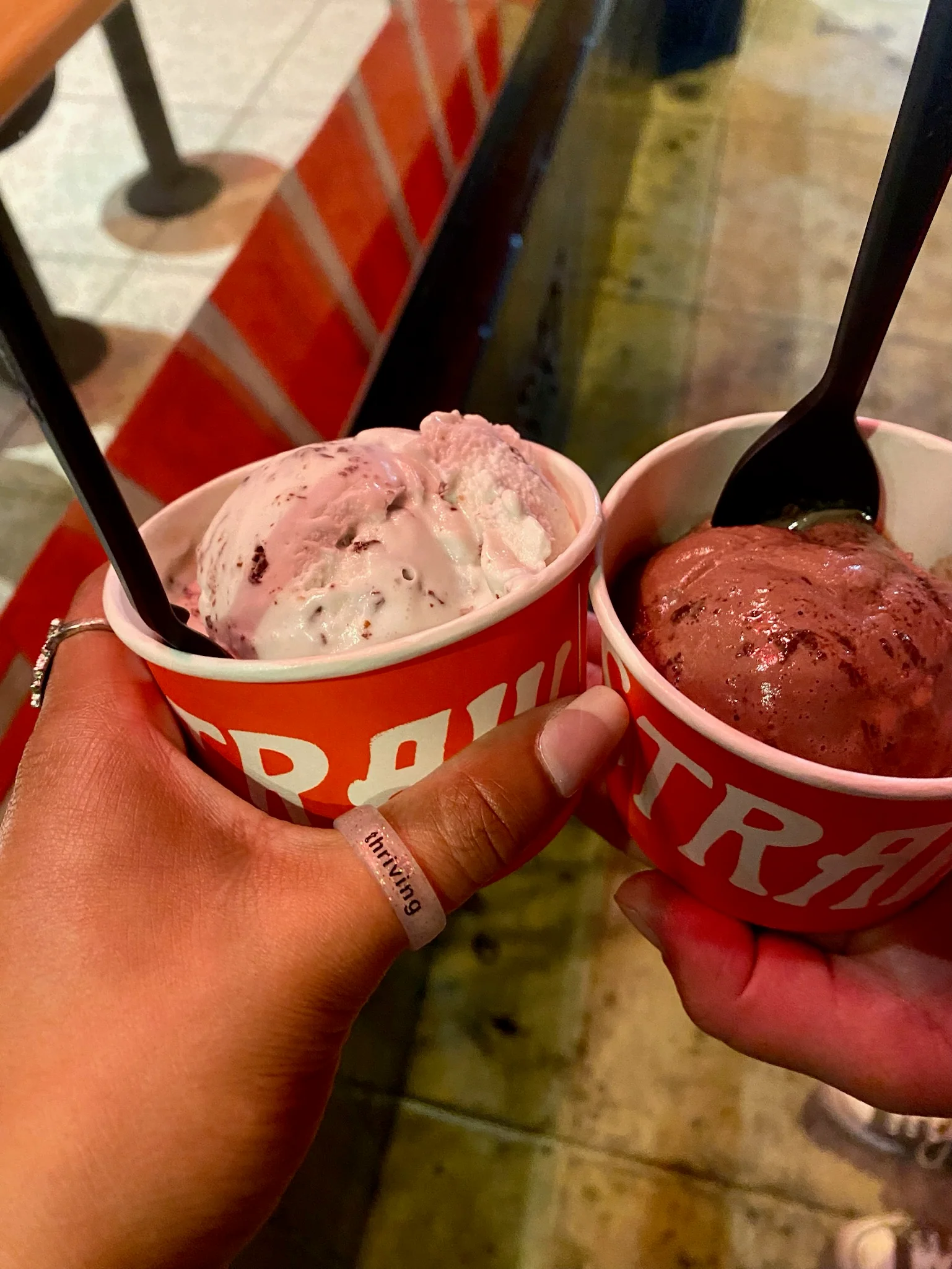 Flip Reversible thriving / surviving ring - Image 11