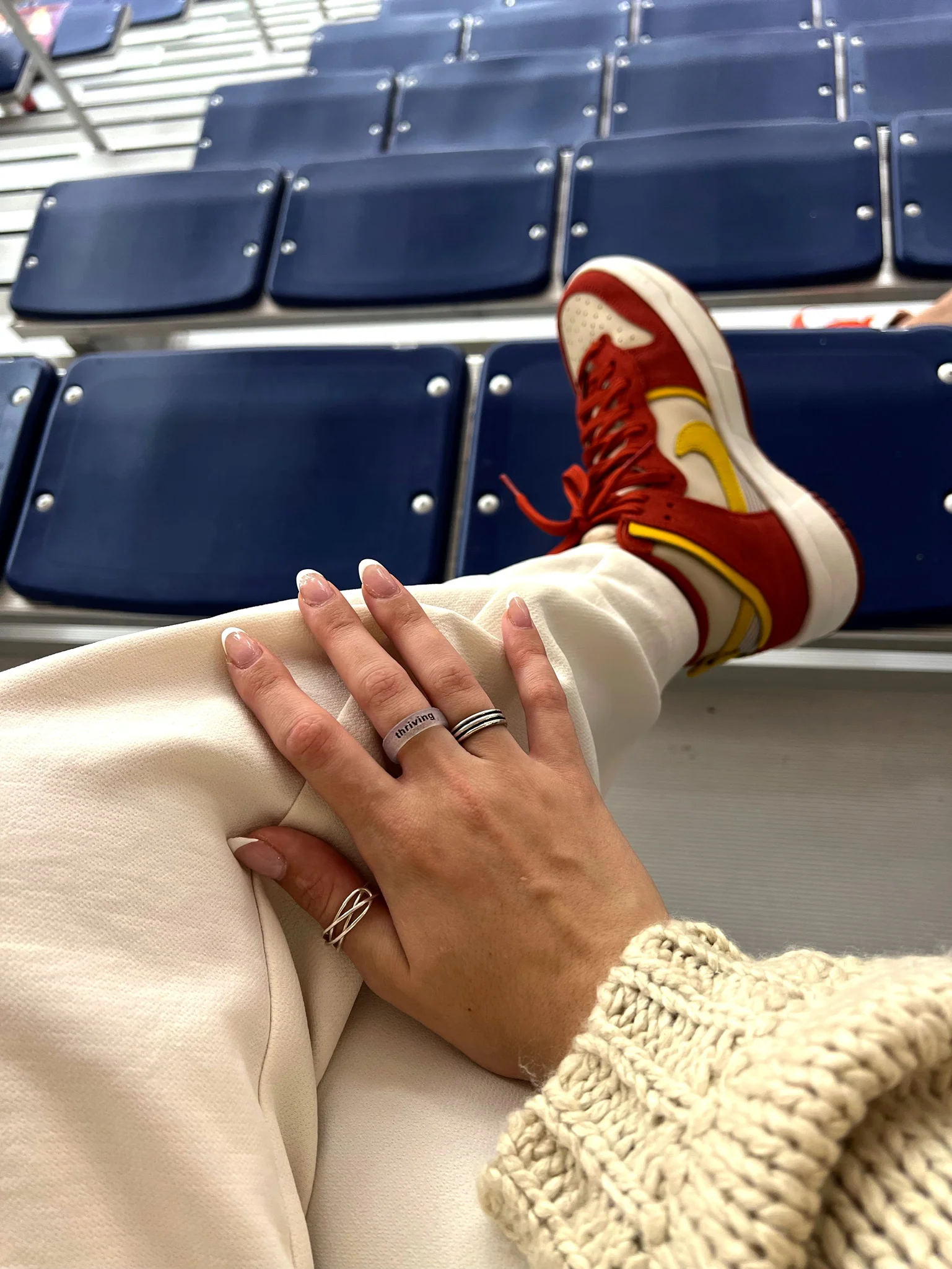 Flip Reversible thriving / surviving ring - Image 12