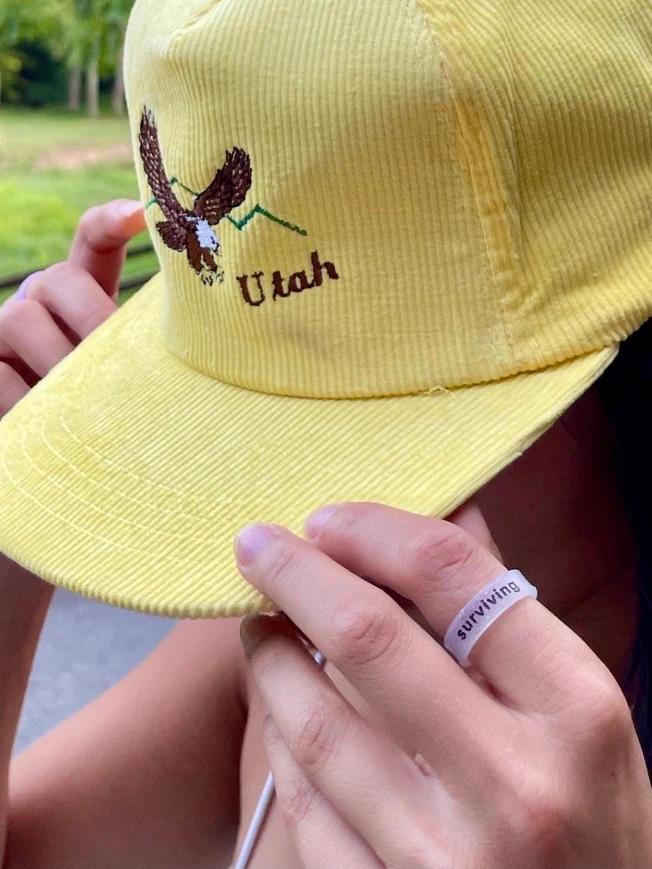 Flip Reversible thriving / surviving ring - Image 3