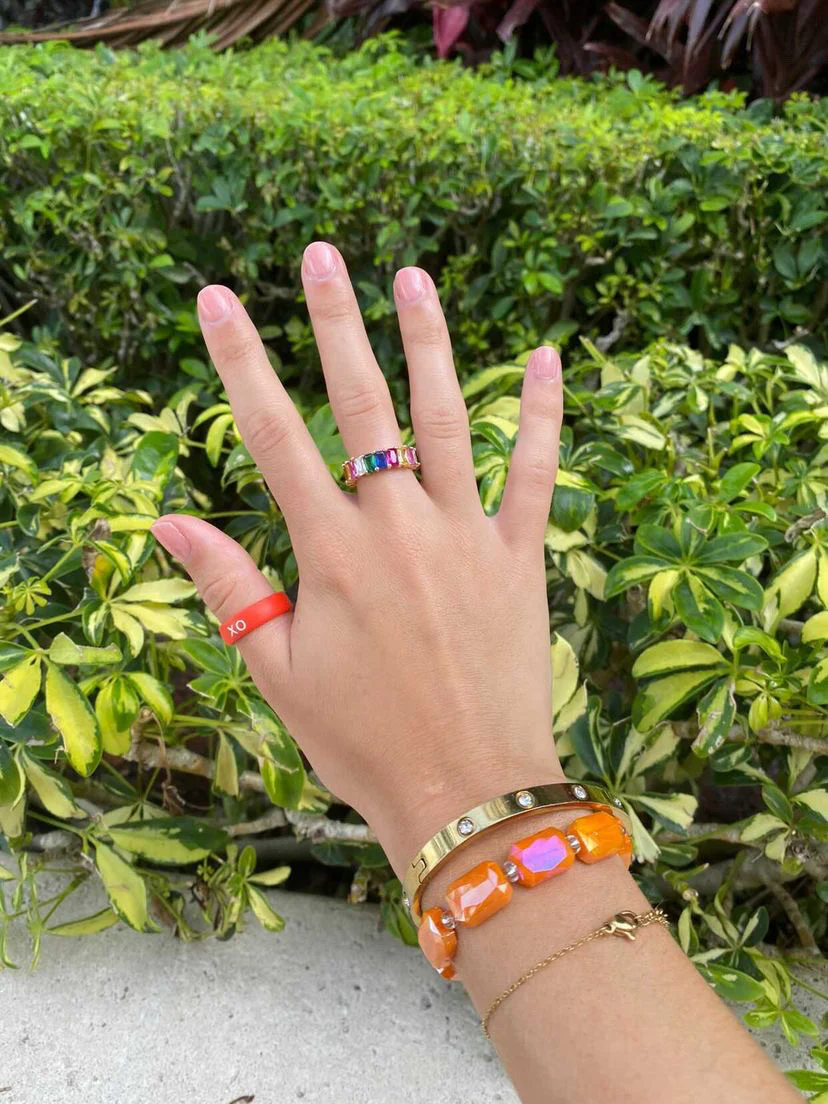 Flip Reversible XO / FU Ring - Image 7