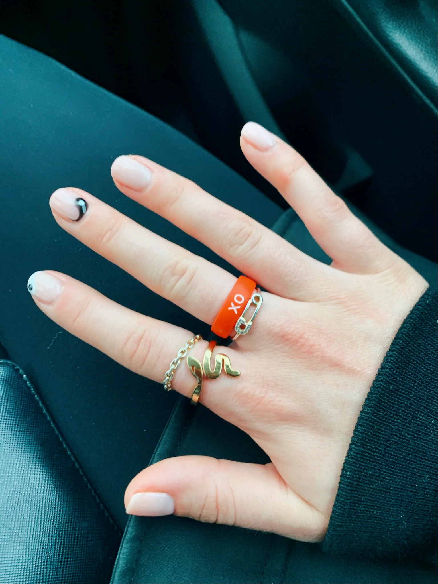 Flip Reversible XO / FU Ring - Image 8