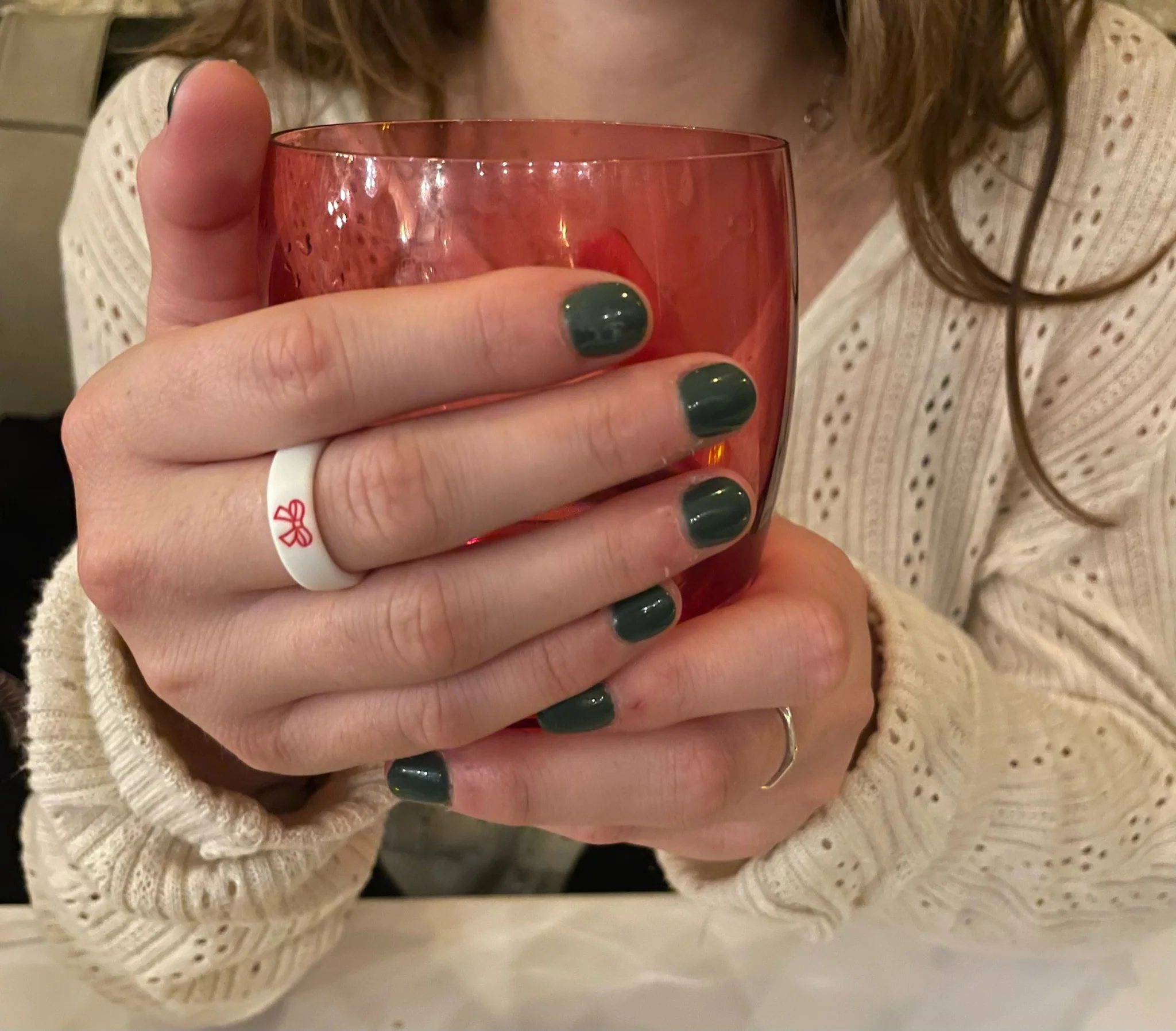 Flip Reversible Bow / FA LA LA ring - Image 11