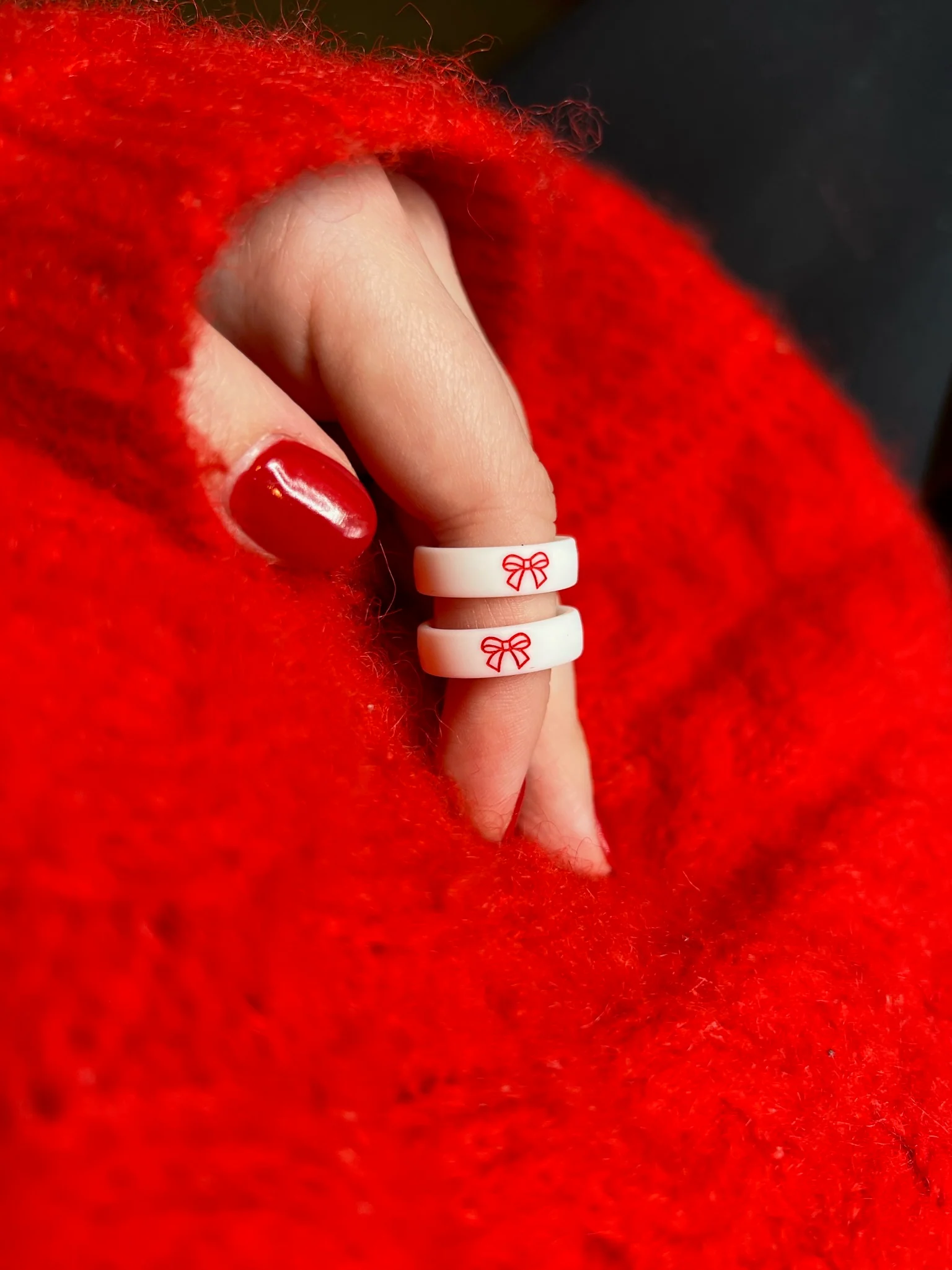 Flip Reversible Bow / FA LA LA ring - Image 19